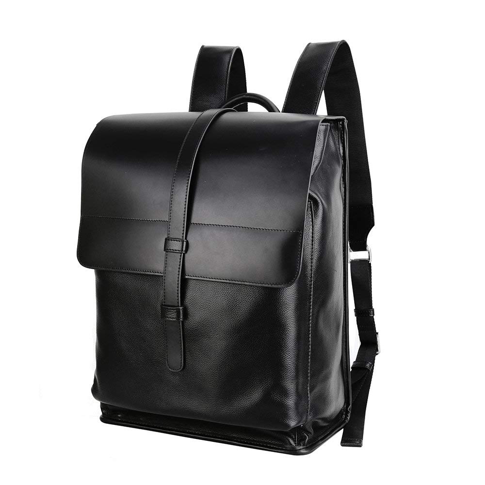 钢琴师双肩包男包2018新款韩版休闲时尚真皮头层牛皮双肩背包百搭潮流